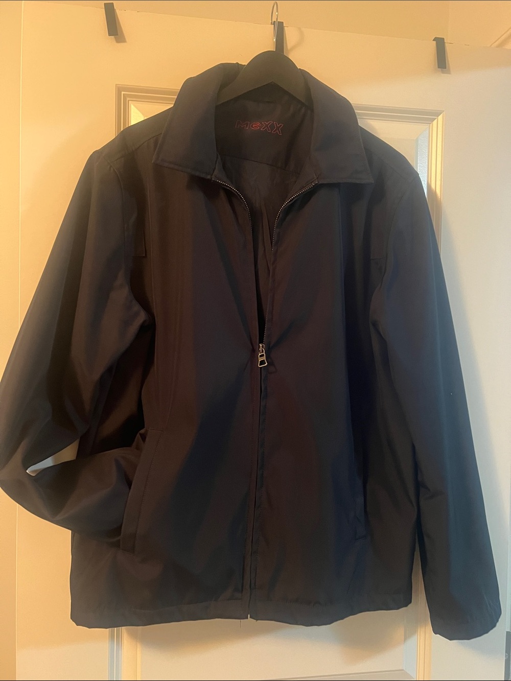 Mexx Men's Dark Blue Lg Lightweight Zip Jacket